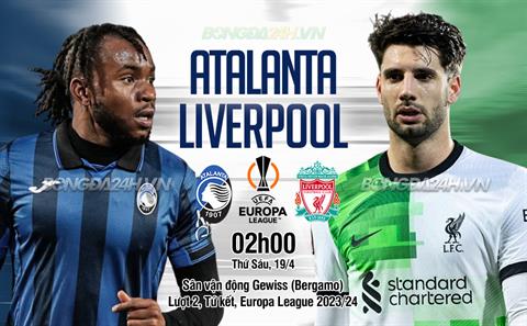 Nhận định Atalanta vs Liverpool (02h00 ngày 19/4): Hy vọng mong manh