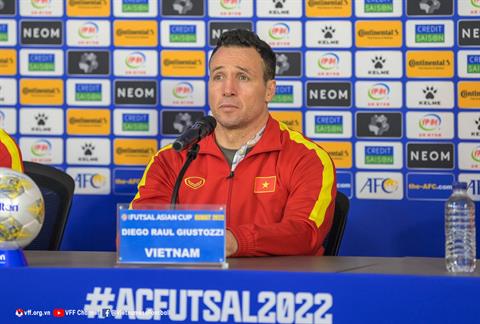HLV Giustozzi nêu bật hạn chế của tuyển futsal Việt Nam sau trận hòa Myanmar