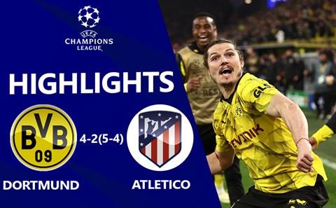 Video Dortmund vs Atletico:Người hùng Marcel Sabitzer