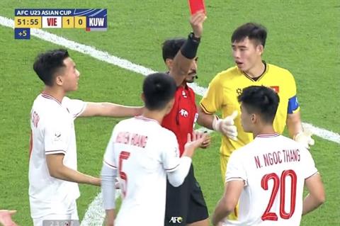 Vết gợn trong chiến thắng của U23 Việt Nam