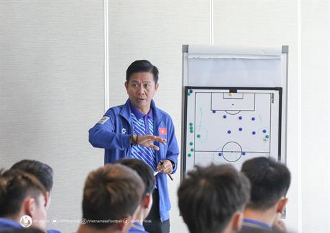 HLV Hoàng Anh Tuấn ra 'chỉ thị' cho đội tuyển U23 Việt Nam trước trận gặp Uzbekistan