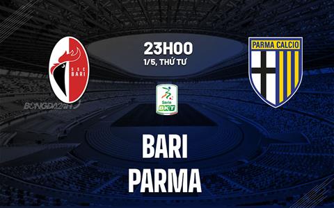 Nhận định bóng đá Bari vs Parma 23h00 ngày 1/5 (Hạng 2 Italia 2023/24)