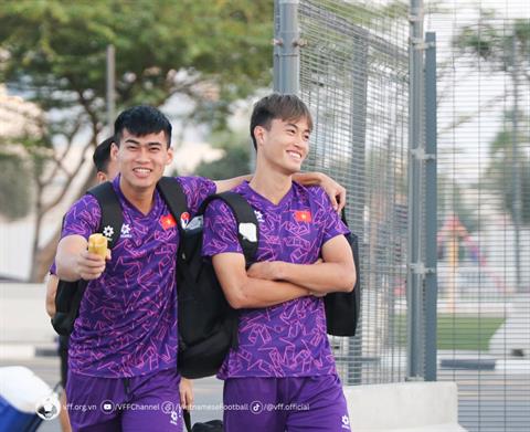 U23 Việt Nam duy trì sự lạc quan trong buổi tập trước trận đấu với U23 Iraq