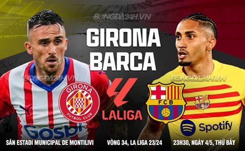 Nhận định Girona vs Barca (23h30 ngày 04/05): Rửa hận được không?