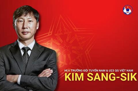 VFF chính thức công bố tân HLV Kim Sang Sik