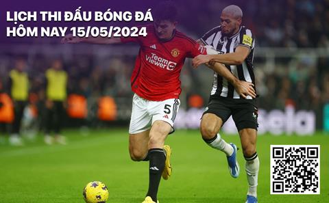 Lịch thi đấu, trực tiếp bóng đá hôm nay 15/4: MU - Newcastle; Brighton - Chelsea