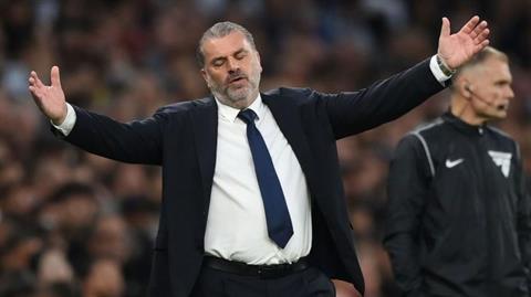 HLV Ange Postecoglou thất vọng với màn thể hiện của Tottenham trước AS Roma