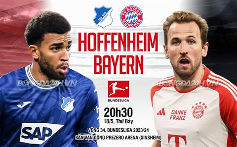 Nhận định Hoffenheim vs Bayern Munich (20h30 ngày 18/5): Ngày hạ màn rệu rã