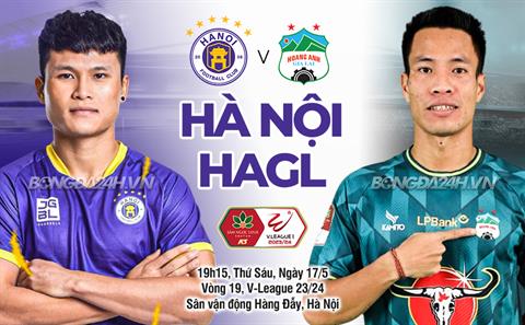 Trực tiếp Hà Nội 1-0 HAGL (H2): Tuấn Hải mở tỷ số