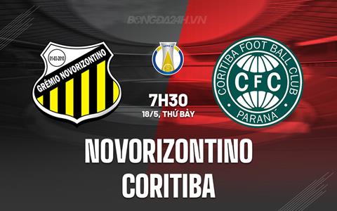Nhận định Novorizontino vs Coritiba 7h30 ngày 18/5 (Hạng 2 Brazil 2024)