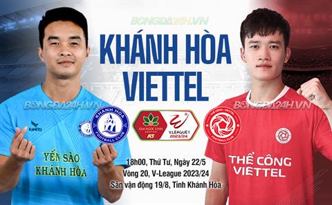 Nhận định Khánh Hòa vs Viettel (18h00 ngày 22/5): Hi vọng nào cho chủ nhà?
