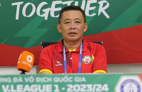Thắng đậm Quảng Nam, HLV Bình Định nói gì về chức vô địch V-League?