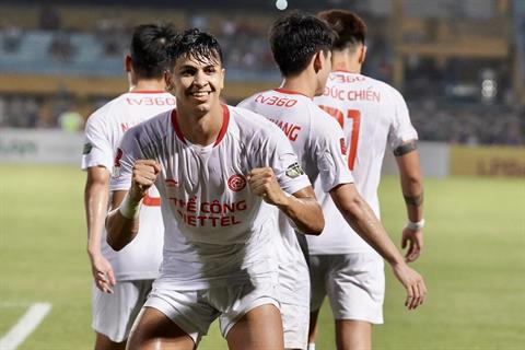 Khuất Văn Khang kiến tạo, Thể Công Viettel có bàn thắng thứ hai vào lưới CAHN FC