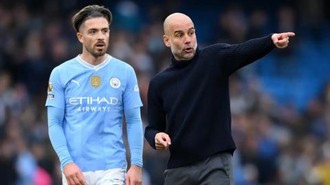 Pep Guardiola tức giận với phong độ của Jack Grealish ở Man City