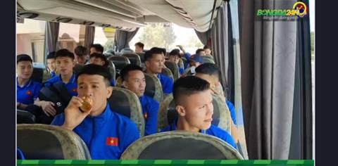 Đội tuyển Việt Nam đóng quân tại nơi nhiệt độ lên tới 47 độ C