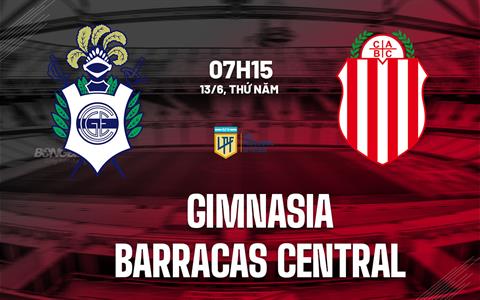 Nhận định Gimnasia vs Barracas Central 7h15 ngày 13/6 (VĐQG Argentina 2024)