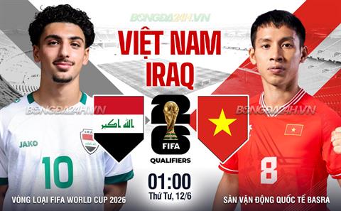 Thi đấu nỗ lực, Việt Nam vẫn không thể gây bất ngờ trước Iraq