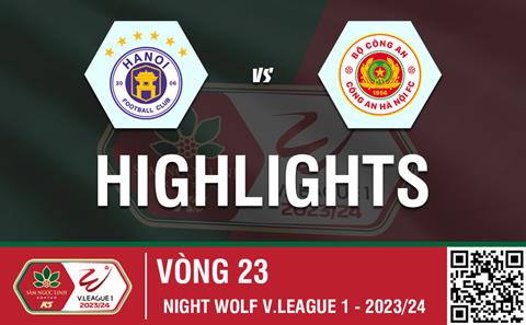 Video tổng hợp: Hà Nội - CAHN (Vòng 23 V-League 2023/24)
