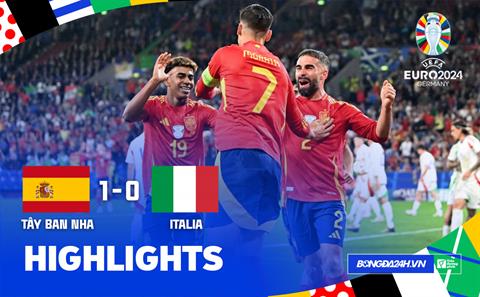 Video Tây Ban Nha vs Italia (Bảng B Euro 2024): ĐKVĐ chịu trận