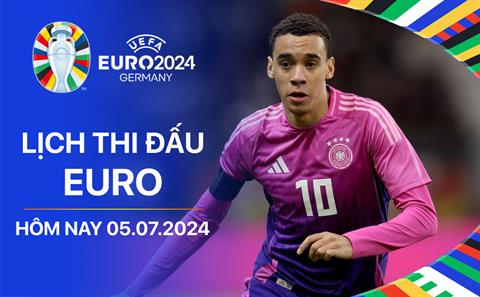 Lịch thi đấu Euro hôm nay 5/7: Tây Ban Nha - Đức; Bồ Đào Nha - Pháp