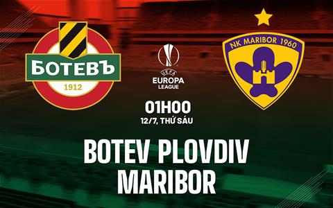 Nhận định Botev Plovdiv vs Maribor 1h00 ngày 12/7 (Europa League 2024/25)