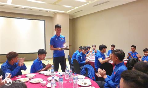 Sao trẻ HAGL đón sinh nhật đặc biệt ở đội tuyển U19 Việt Nam