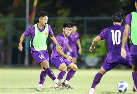 U19 Việt Nam sẵn sàng cho trận ra quân đấu U19 Myanmar