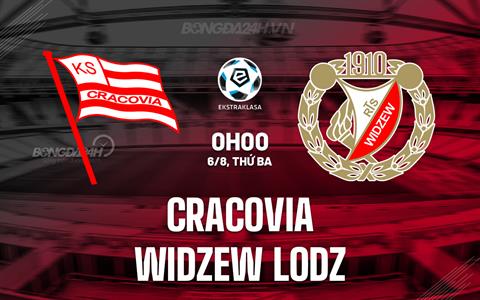 Nhận định Cracovia vs Widzew Lodz 0h00 ngày 6/8 (VĐQG Ba Lan 2024/25)