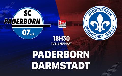 Nhận định bóng đá Paderborn vs Darmstadt 18h30 ngày 11/8 (Hạng 2 Đức 2024/25)