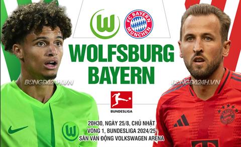 Nhận định Wolfsburg vs Bayern Munich (20h30 ngày 25/8): Sói xanh khó bẻ nanh Hùm xám