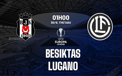 Nhận định bóng đá Besiktas vs Lugano 1h00 ngày 30/8 (Europa League 2024/25)