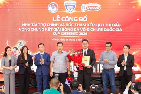 PVF chung bảng Hà Nội ở VCK U15 Quốc gia 2024