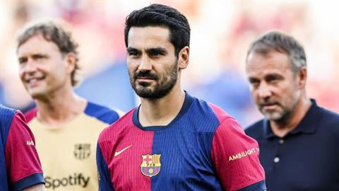 Ilkay Gundogan không hối hận vì gia nhập Barca mùa trước