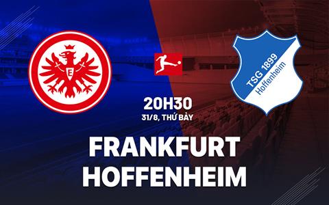 Nhận định bóng đá Frankfurt vs Hoffenheim 20h30 ngày 31/8 (Bundesliga 2024/25)