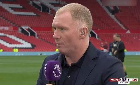 Paul Scholes chỉ ra vấn đề lớn nhất của MU sau trận thua Liverpool