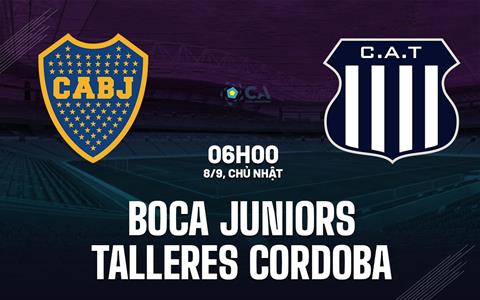 Nhận định Boca Juniors vs Talleres Cordoba 6h00 ngày 8/9 (Cúp QG Argentina)