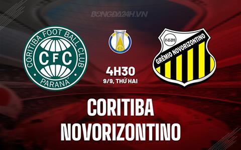 Nhận định Coritiba vs Novorizontino 4h30 ngày 9/9 (Hạng 2 Brazil 2024)