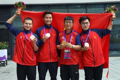 Bắn súng Việt Nam lên đường dự ASIAD 2026 với kỳ vọng HCV