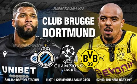 Nhận định Club Brugge vs Dortmund (02h00 ngày 19/9): Chờ mưa bàn thắng