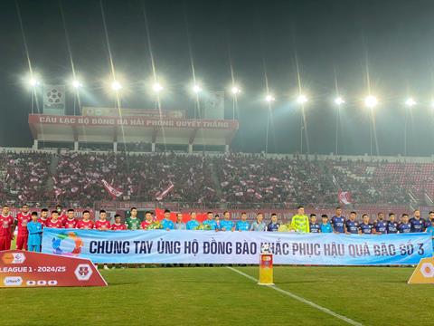 Người Hải Phòng tạo ấn tượng trong ngày mở màn V.League