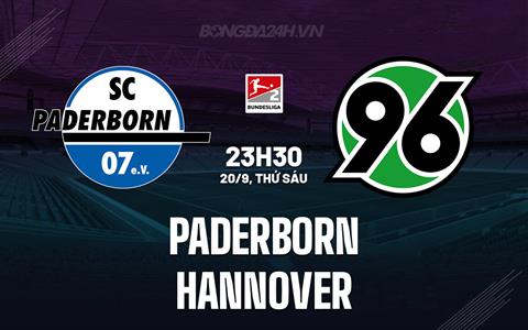 Nhận định bóng đá Paderborn vs Hannover 23h30 ngày 20/9 (Hạng 2 Đức 2024/25)