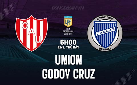 Nhận định Union vs Godoy Cruz 6h00 ngày 21/9 (VĐQG Argentina 2024)