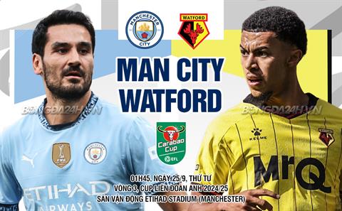 Man City dưỡng sinh giành quyền đi tiếp ở Carabao Cup 2024/25