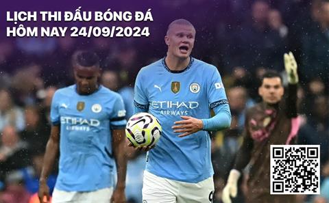 Lịch thi đấu bóng đá hôm nay 24/9: Man City - Watford, Chelsea - Barrow