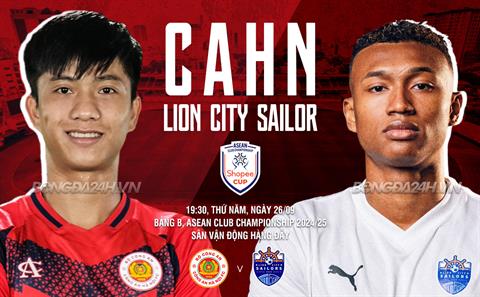 Nhận định CAHN vs Lion City (19h30 ngày 26/9): Tìm lại hương vị chiến thắng