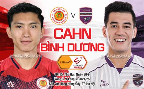 CAHN nhọc nhằn thắng trận đầu tại LPBank V.League 1-2024/25