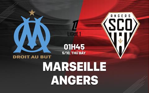 Nhận định Marseille vs Angers (01h45 ngày 5/10): Trở lại mạch thắng