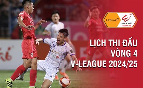 Lịch thi đấu vòng 4 V-League 2024/25: Không dễ dự đoán