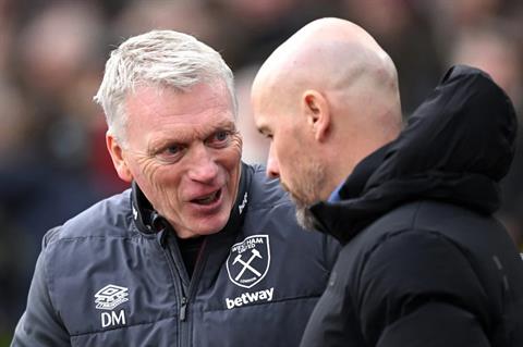 HLV David Moyes bênh vực đồng nghiệp Erik Ten Hag trước nguy cơ bị MU sa thải