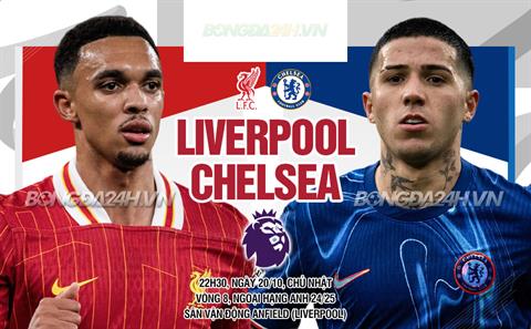 Thắng Chelsea, Liverpool giữ đỉnh BXH Premier League 2024/25